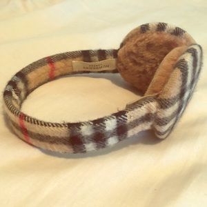 Burberry Nova Check Earmuffs